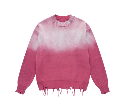 ARVID - DISTRESSED SWEATER