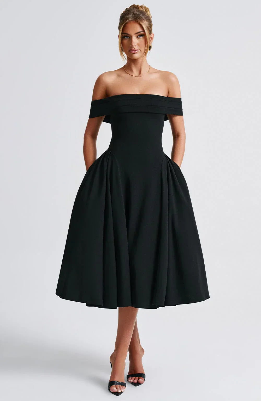 Alexander Effortlessly Elegant Midi Dress