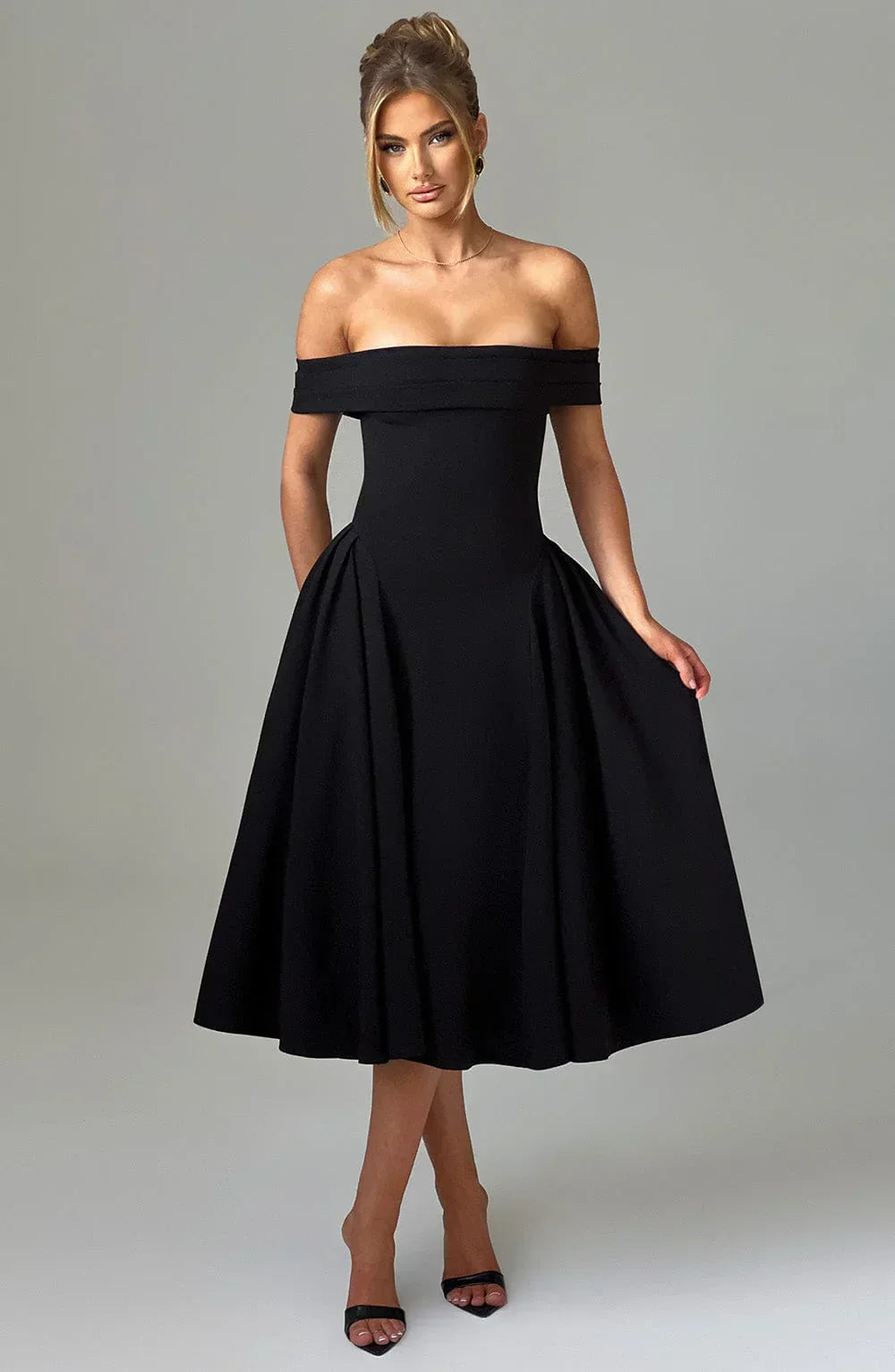 Alexander Effortlessly Elegant Midi Dress