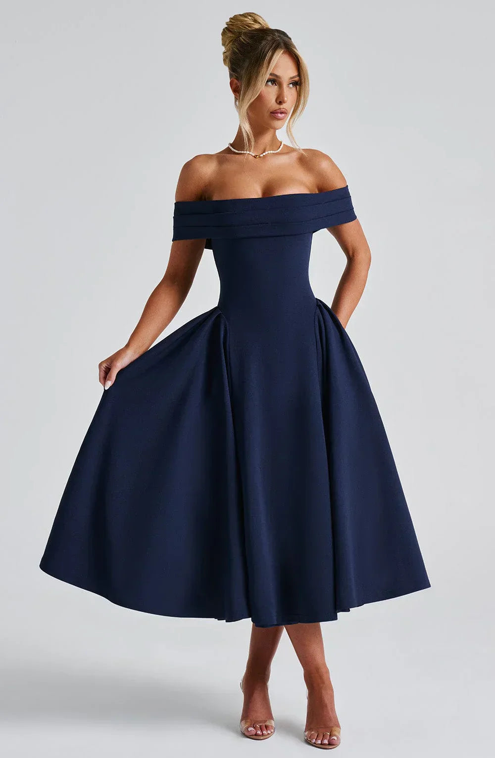 Alexander Effortlessly Elegant Midi Dress