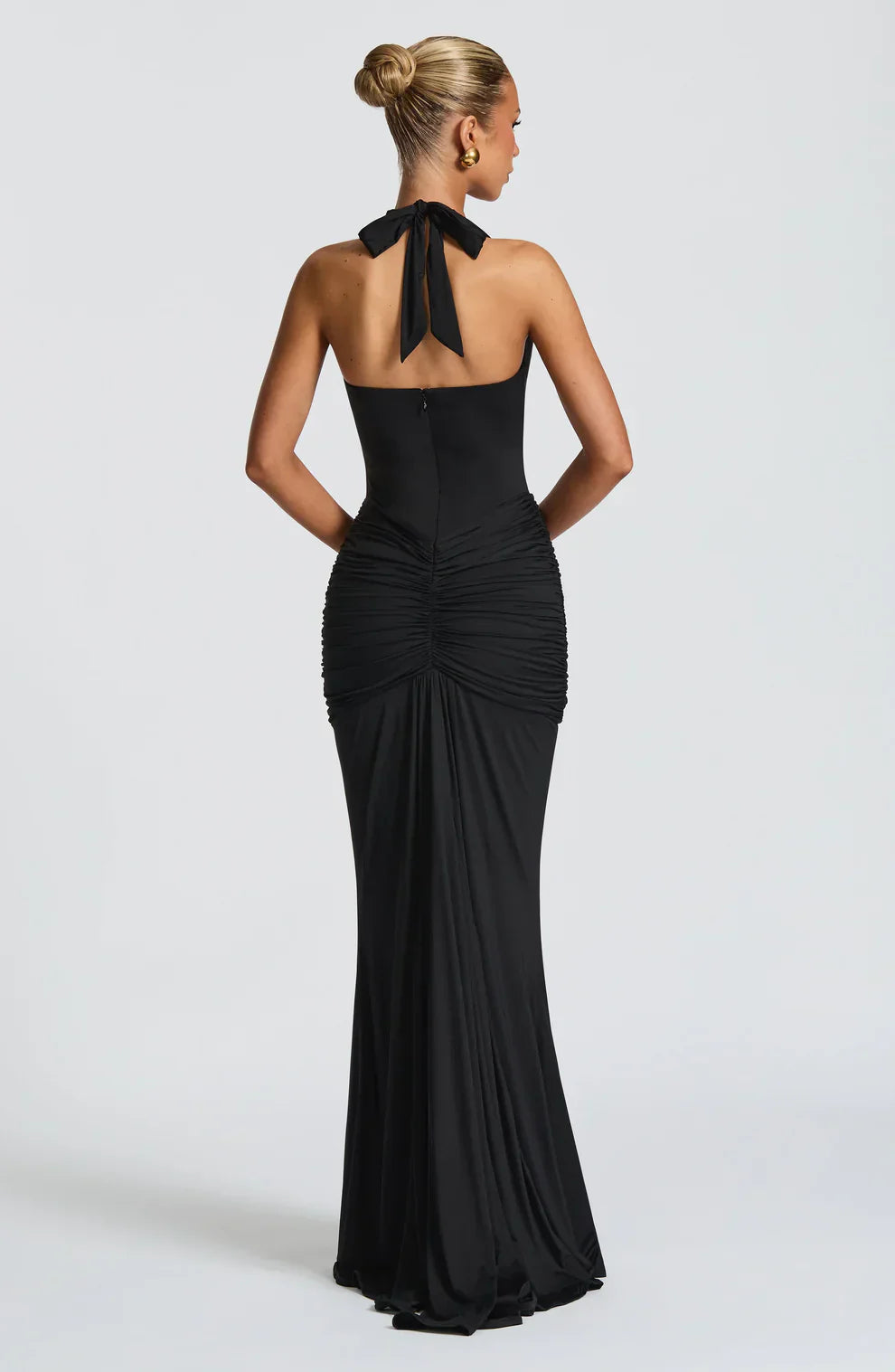 Bernadette - Draped Jersey Maxi Dress