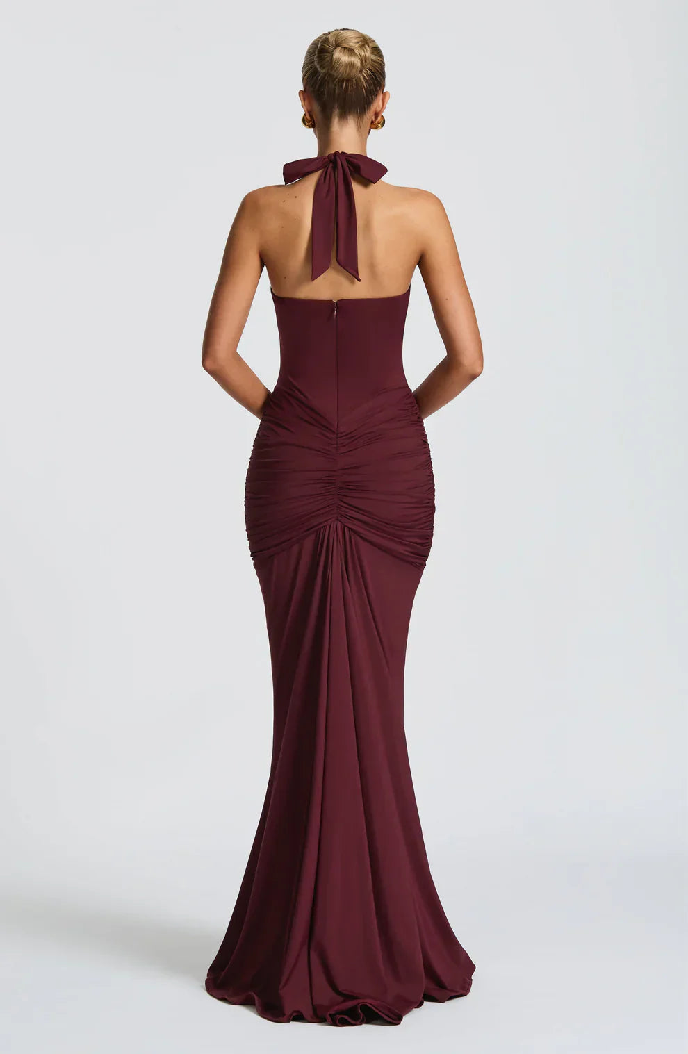 Bernadette - Draped Jersey Maxi Dress